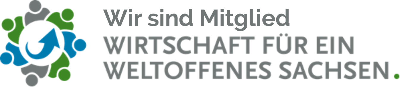Logo Wirtschaft für ein weltoffenes Sachsen