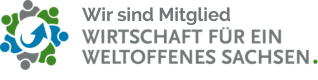 Logo Wirtschaft für ein weltoffenes Sachsen